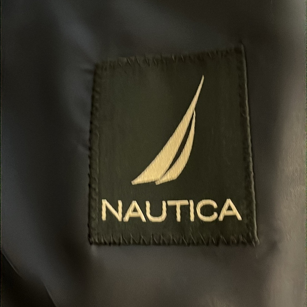 Nautica | New blazer/suit jacket Jensen double button/vent Mens size 41R stretch - Picture 8 of 11